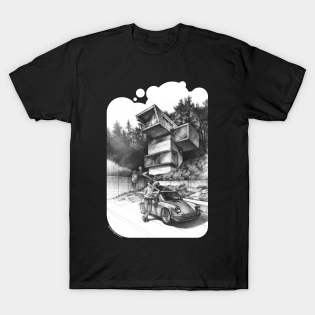 Modern House T-Shirt by KKmiecik_ART